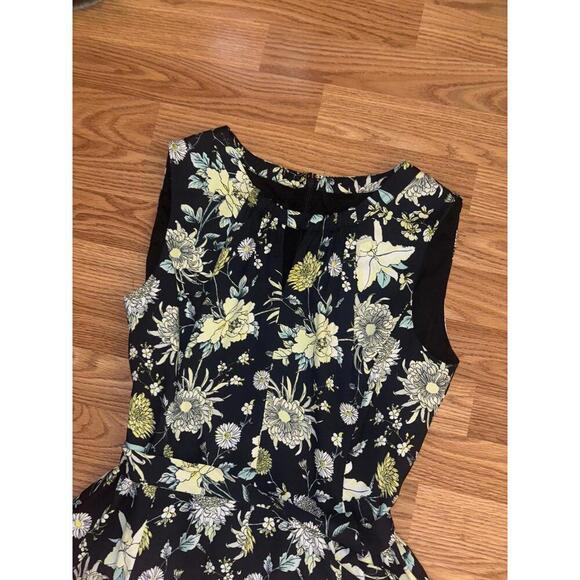 Jones New York Floral Dress Size 10 - Picture 3 of 10